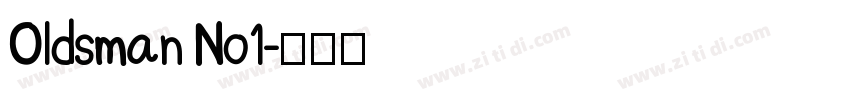 Oldsman No1字体转换